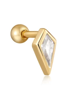 Boucle d'oreille individuelle Ania Haie 'Til Dawn lo_x005f_x000D_sange doré