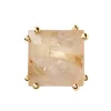 Boucle d'oreille individuelle PdPaola Suki Rutile