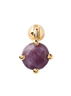 Boucle d'oreille individuelle PdPaola Kimi Charoïte