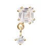 Boucle d'oreille individuelle PdPaola Eli dorée
