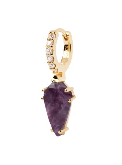Boucle d'oreille individuelle PdPaola Naoki Charoïte