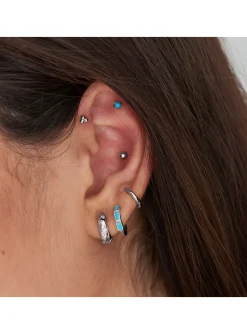 Boucle d'oreille individuelle Ania Haie Sphere 3mm