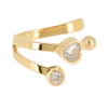 Boucle d'oreille Zag Bijoux earcuff coeur et rond