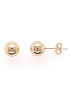 Boucle d'oreilles Boule 7 mm or 750/1000