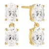 Boucle d'oreilles SIF JAKOBS ELLISSE DUE PICCOLO_x005f_x000D_Oxydes de zirconium