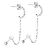 Boucle d'oreilles Zag Bijoux Chi acier
