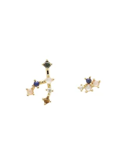 Boucles d'oeilles puces PD Paola ZODIAC - Taureau