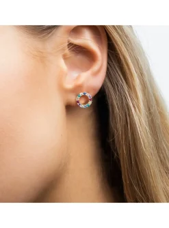 Boucles d'oreille puce Sif Jakobs BIELLA UNO_x005f_x000D_piccolo multicolores