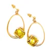 Boucles d'oreilles Andrea Marazzini Musa Citrino