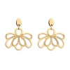 Boucles d'oreilles Les Georgettes Flora_x005f_x000D_25 mm dorées