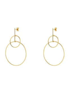 Boucles d'oreilles Agatha Cassini dorée