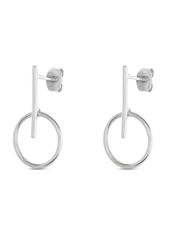 Boucles d'oreilles Agatha Philring argent