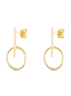 Boucles d'oreilles Agatha Philring dorées