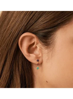 Boucles d'oreilles Agatha Beloved multicolores