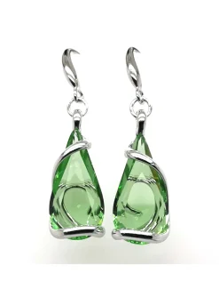 Boucles d'oreilles Andréa Marazzini Florence péridot