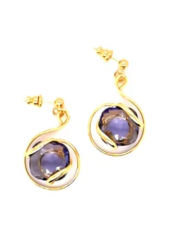 Boucles d'oreilles Andrea Marazzini Riflessi doré vi_x005f_x000D_olet