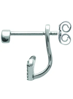 Boucles d'oreilles argent en V