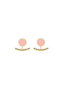 Boucles d'oreilles Bangle Up Comète 2 en 1 rose_x005f_x000D_poudre