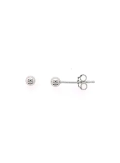 Boucles d'oreilles Boule 3 mm or 750/1000