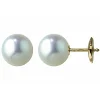 Boucles d'oreilles Brillaxis perle de culture or