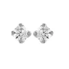 Boucles d'oreilles Brillaxis or 18 carats diamants_x005f_x000D_0.30 ct