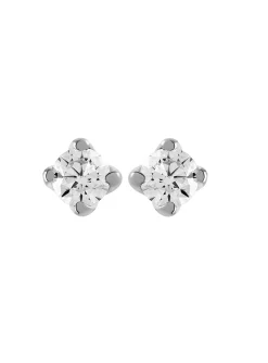 Boucles d'oreilles Brillaxis or 18 carats diamants_x005f_x000D_0.30 ct