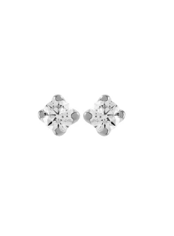 Boucles d'oreilles Brillaxis puces diamants or 18_x005f_x000D_0.11 ct