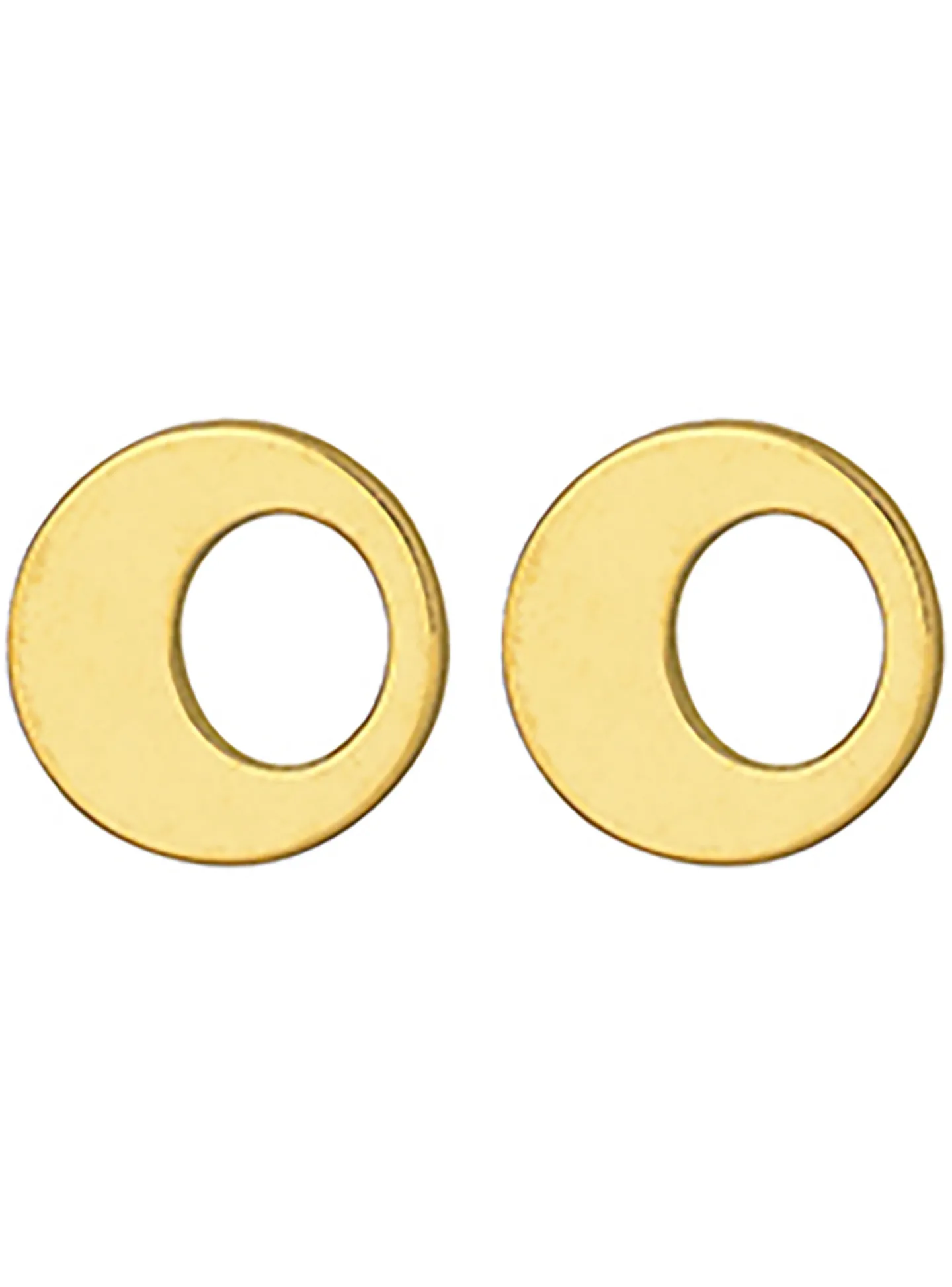 Boucles d'oreilles Brillaxis cibles or jaune