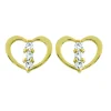 Boucles d'oreilles Brillaxis coeur OZ