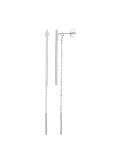 Boucles d'oreilles Brillaxis argent rhodié