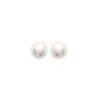 Boucles d'oreilles Brillaxis perle 8mm_x005f_x000D_Doré