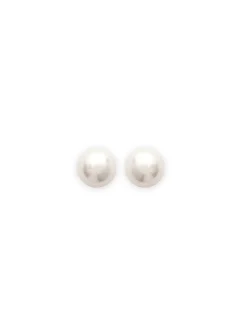 Boucles d'oreilles Brillaxis perle 8mm_x005f_x000D_Doré