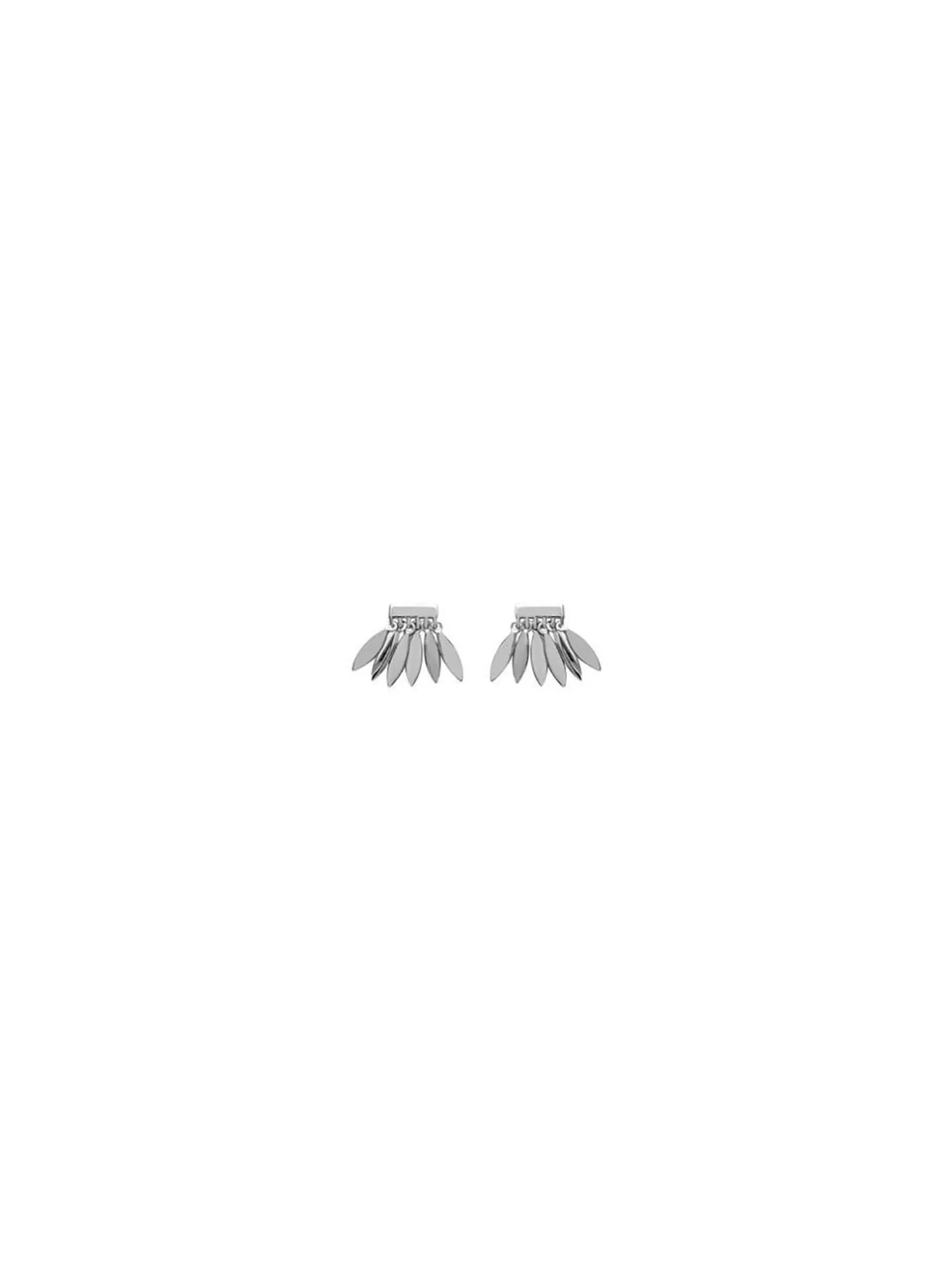 Boucles d'oreilles Brillaxis pampilles argent