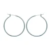 Boucles d'oreilles Brillaxis argent 30mm