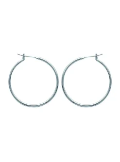 Boucles d'oreilles Brillaxis argent 30mm