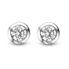 Boucles d'oreilles Brillaxis diamants sertis clos or