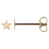 Boucles d'oreilles Brillaxis étoiles en or jaune 18k