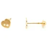 Boucles d'oreilles Brillaxis à vis en or 18 carats