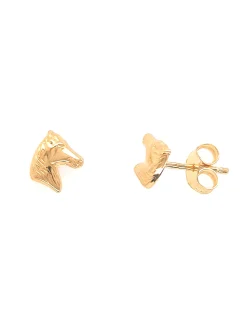 Boucles d'oreilles Brillaxis tête de cheval