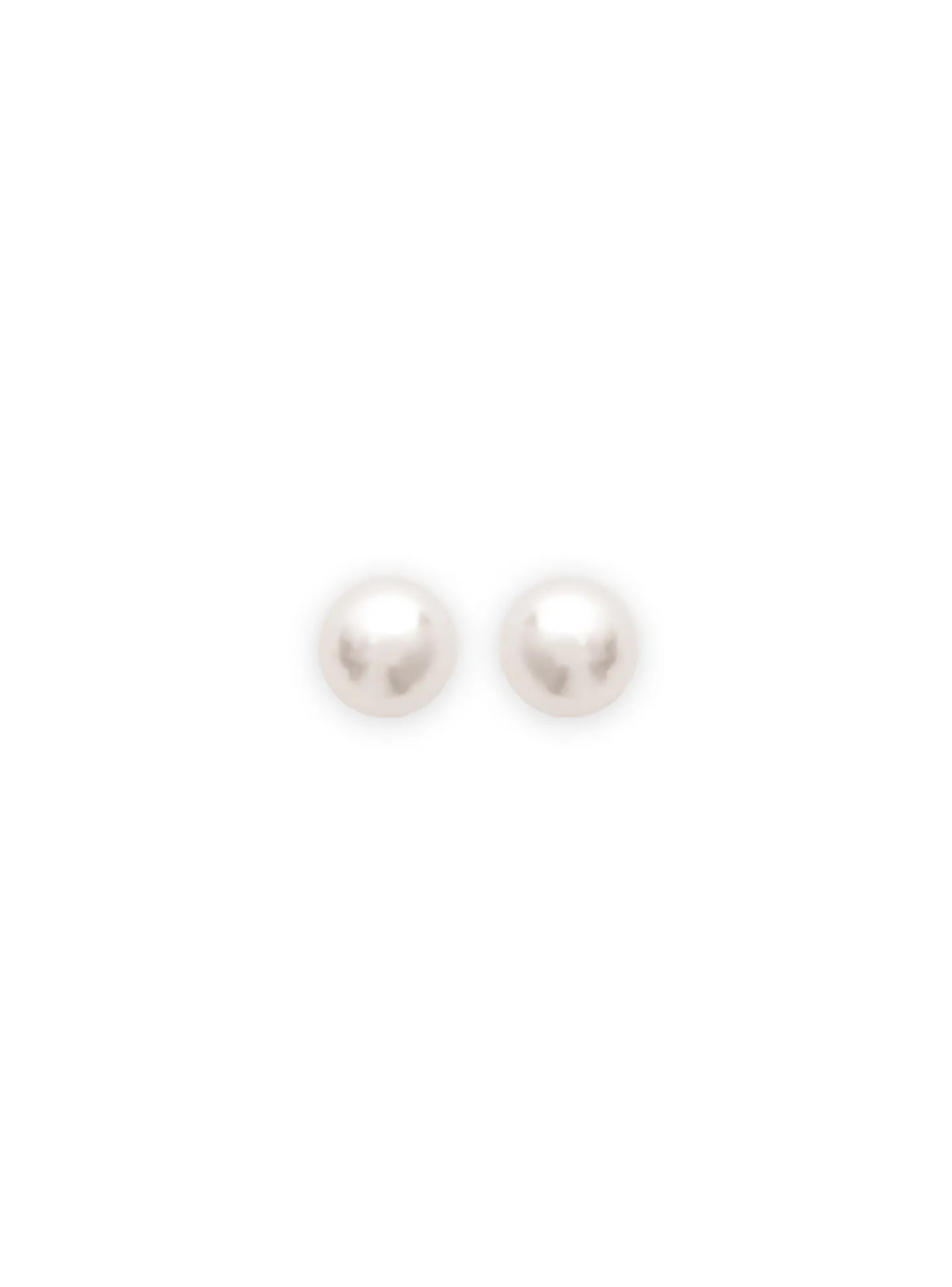 Boucles d'oreilles Brillaxis perles plaqué or 6mm