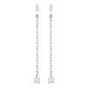 Boucles d'oreilles Brillaxis chaine et OZ