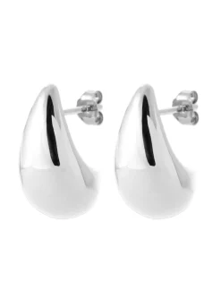 Boucles d'oreilles Brillaxis argent goutte