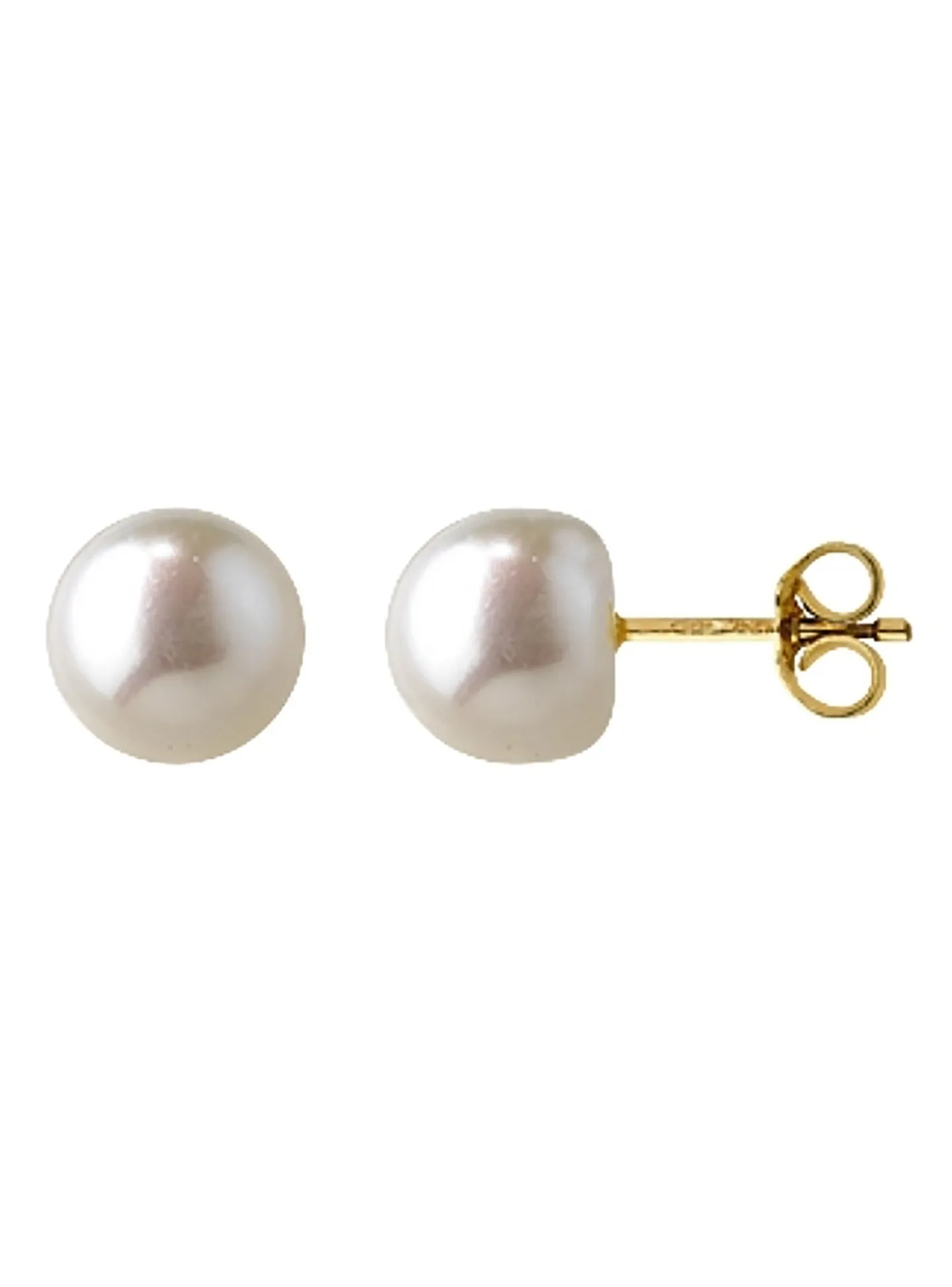 Boucles d'oreilles Brillaxis perles de culture or_x005f_x000D_7/7,5 mm