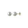 Boucles d'oreilles Brillaxis or perles de culture_x005f_x000D_7,5/8 mm