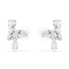 Boucles d'oreilles clip Swarovski Matrix_x005f_x000D_blanc