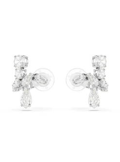 Boucles d'oreilles clip Swarovski Matrix_x005f_x000D_blanc
