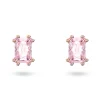 Boucles d'oreilles clous Swraovski Stila roses