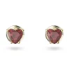 Boucles d'oreilles clous Swarovski Stilla coeur_x005f_x000D_rouge