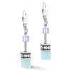 Boucles d'oreilles Coeur de Lion Geocube Iconic_x005f_x000D_aqua/lilas