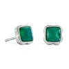 Boucles d'oreilles Coeur De Lion Birthstone Mai_x005f_x000D_Agate verte